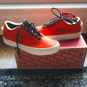 Vans Orange NASA Size 6.5 Men's or 8 Womens